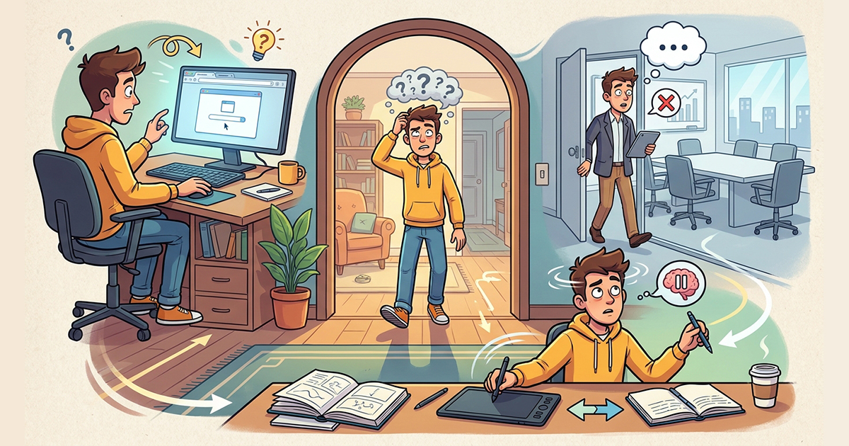 Doorway Effect Explained: Why You Forget What You Were Doing